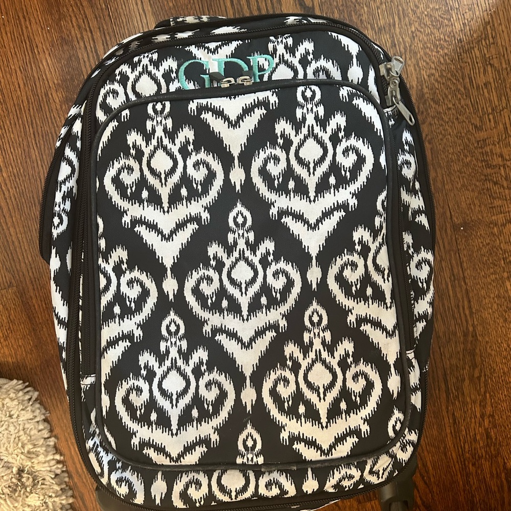 Pottery barn carry on suitcase
